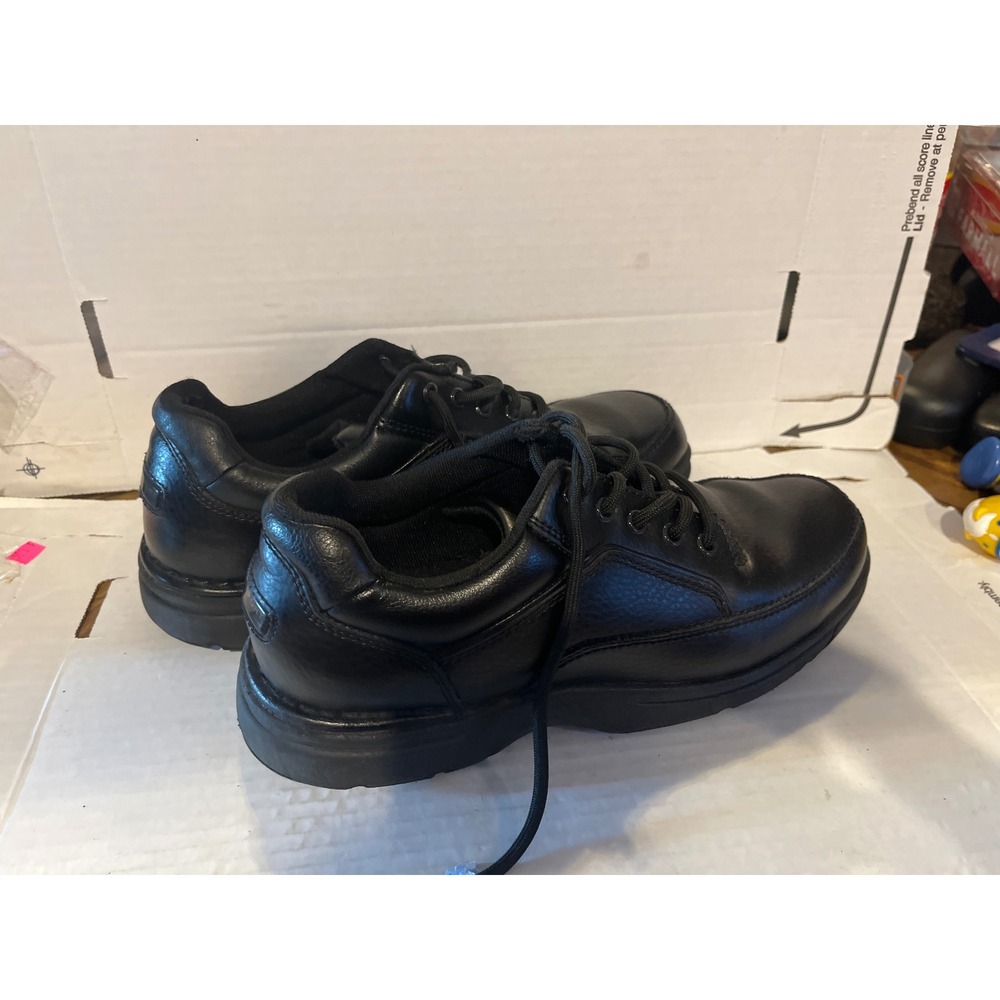 Rockport World Tour Classic Mens 10 Black Leather Walking Shoes K71218